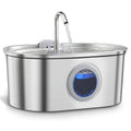 HydraFeline 3.2L stainless steel cat water fountain